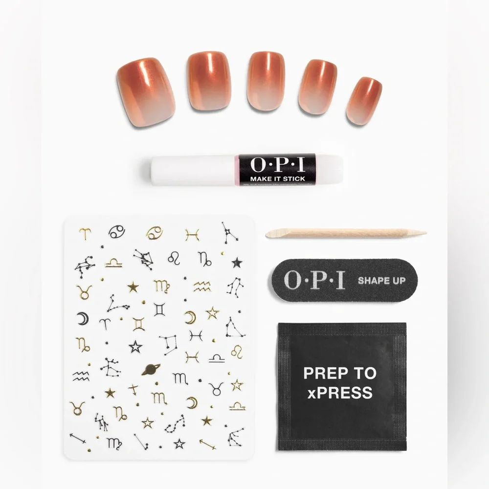 OPI XPress/On Gel-Like Manicure - Vibrant Orange - Picture 3 of 10